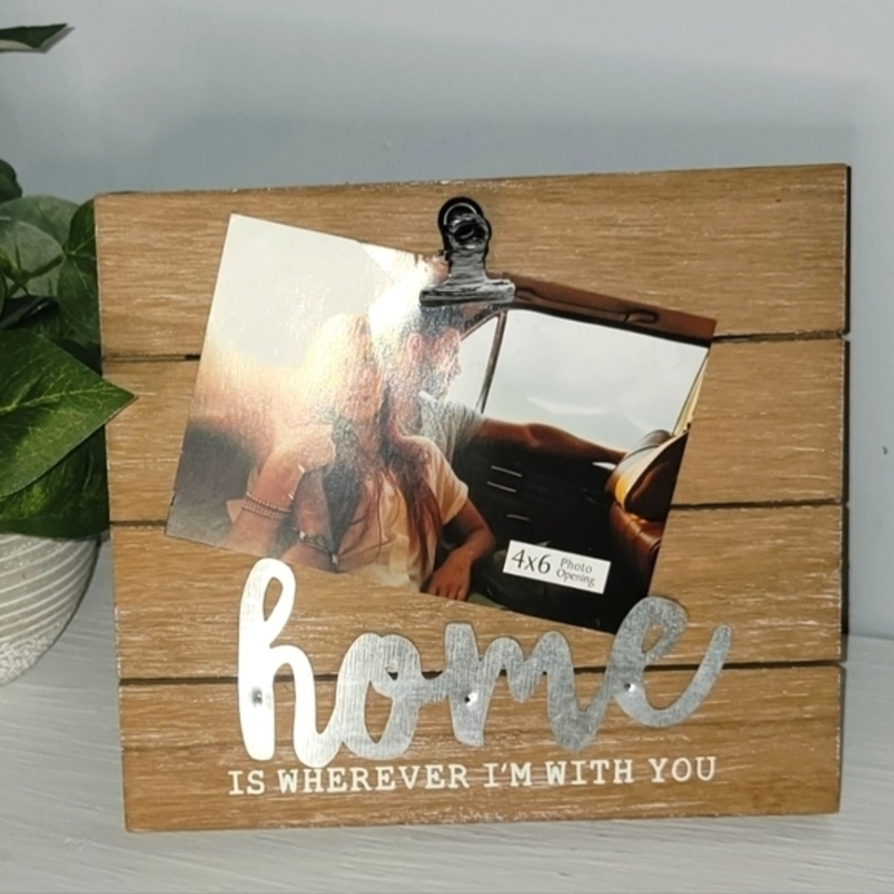 "Home is wherever I'm with you"‎ Photo Hanger